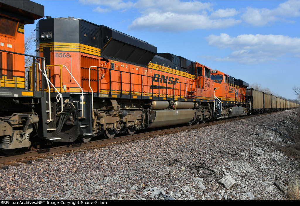 BNSF 8568 Roster shot